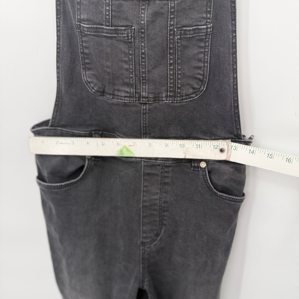 Free People Ziggy Overalls Women 31 Boho Grunge Distressed Streetwear Utility - Picture 6 of 8